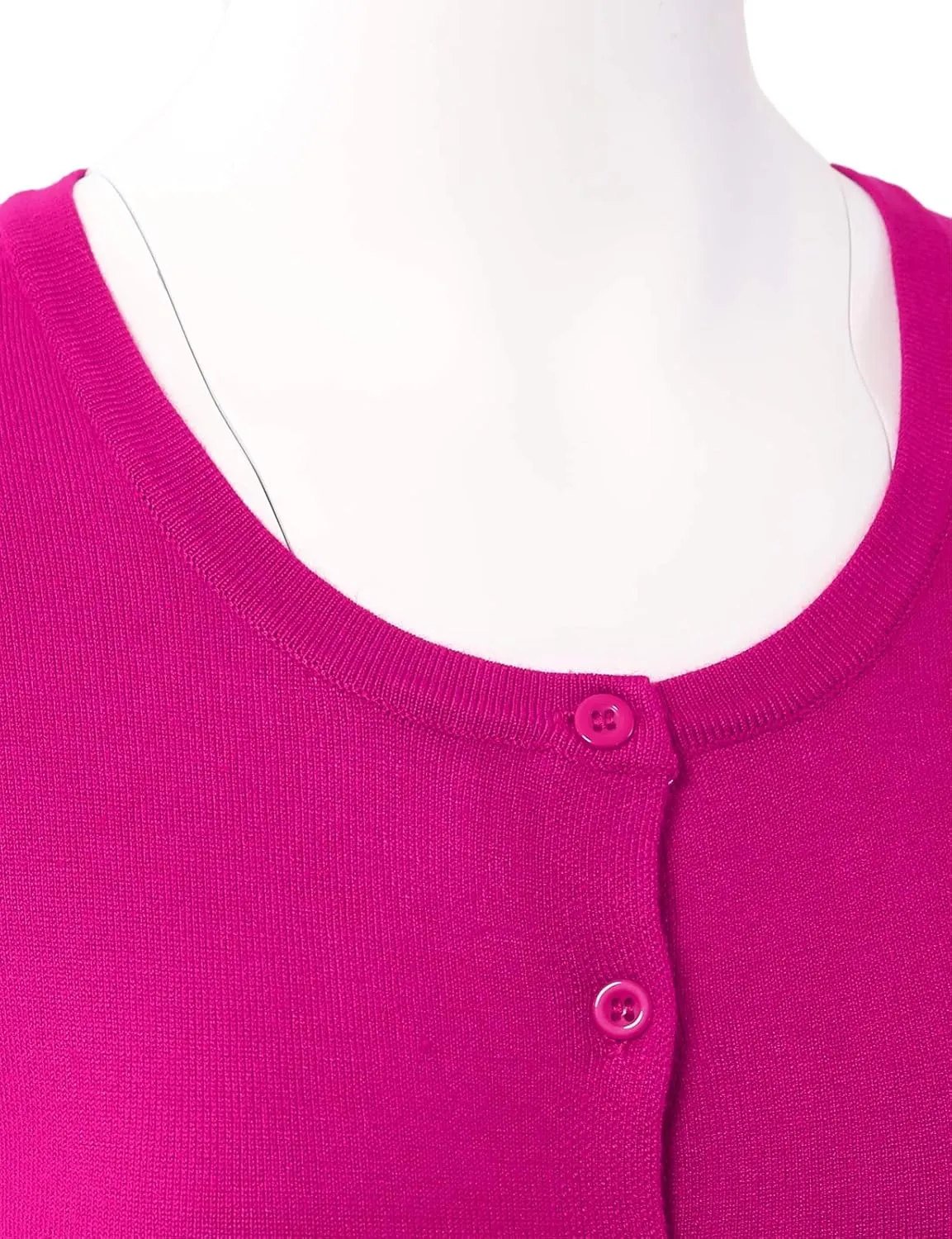 Allsense Women's Long-Sleeve Lightweight Crewneck Cardigan Sweater