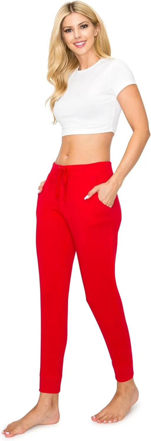 Athletic Style Comfy Yoga Jersey Jogger Track Pants for Women