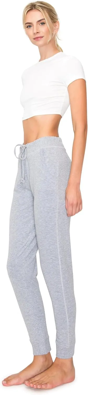 Athletic Style Comfy Yoga Jersey Jogger Track Pants for Women