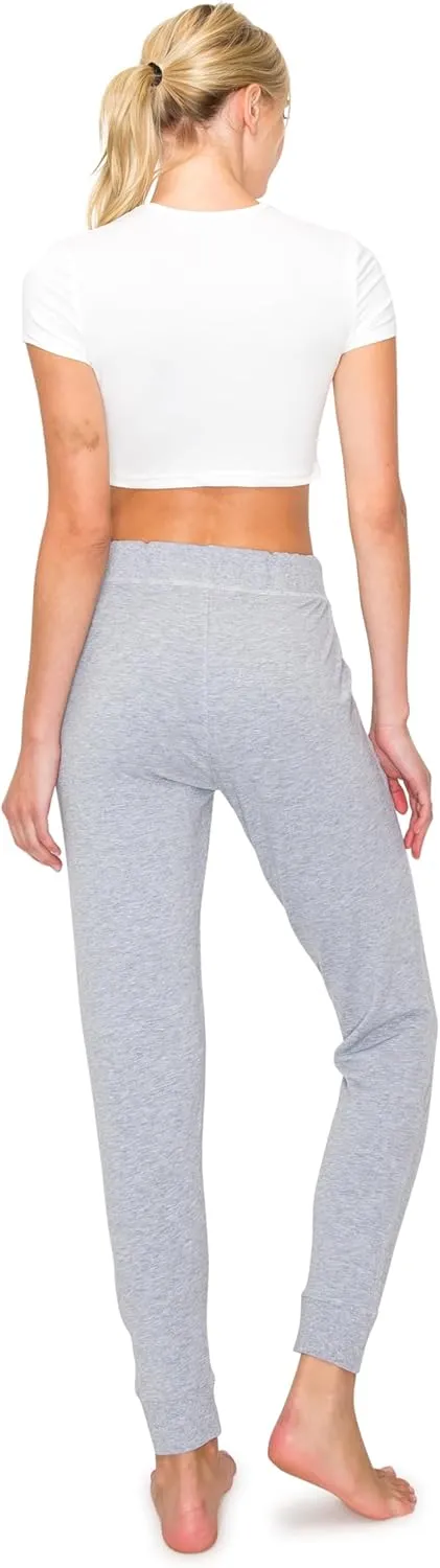 Athletic Style Comfy Yoga Jersey Jogger Track Pants for Women