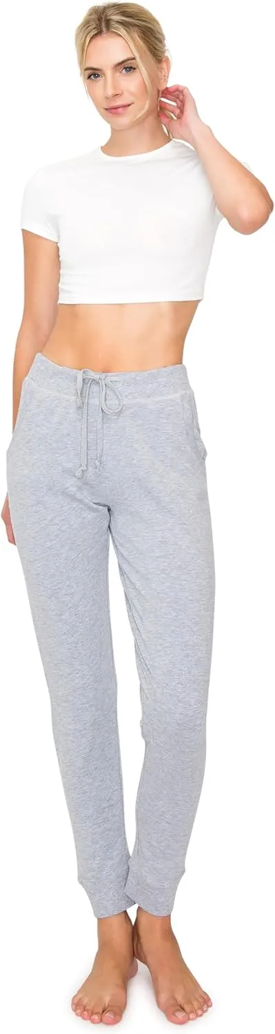 Athletic Style Comfy Yoga Jersey Jogger Track Pants for Women