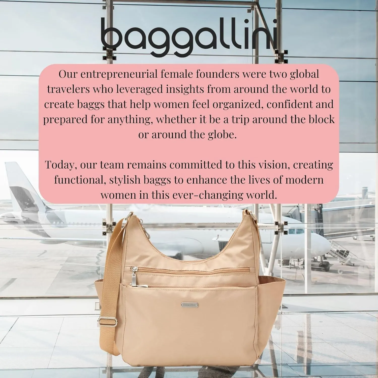 Baggallini Essential Hobo Crossbody