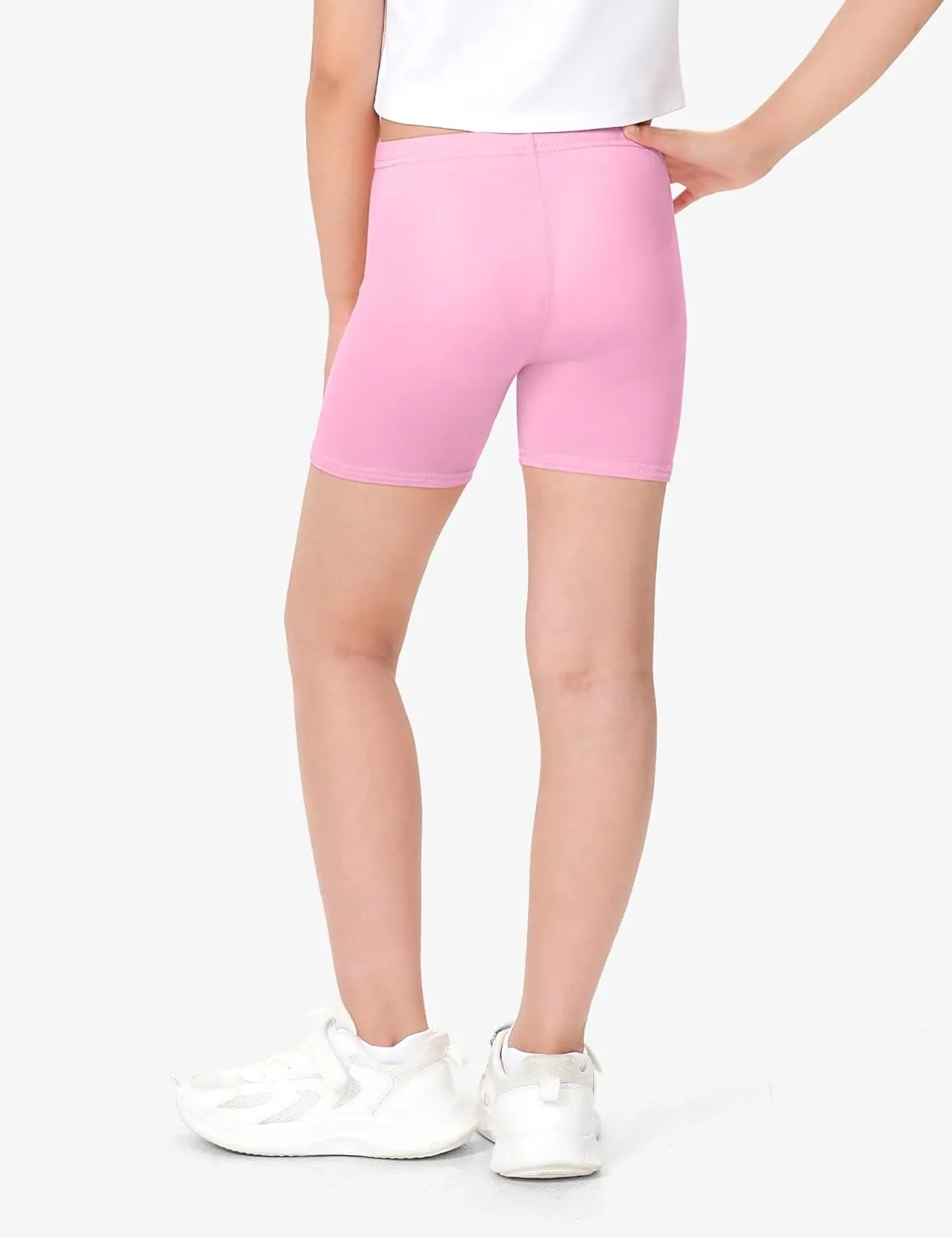 BOOPH Girls Dance Shorts Breathable Bike Shorts for Sports Play Underdress 2-10Y