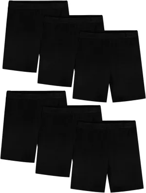 BOOPH Girls Dance Shorts Breathable Bike Shorts for Sports Play Underdress 2-10Y
