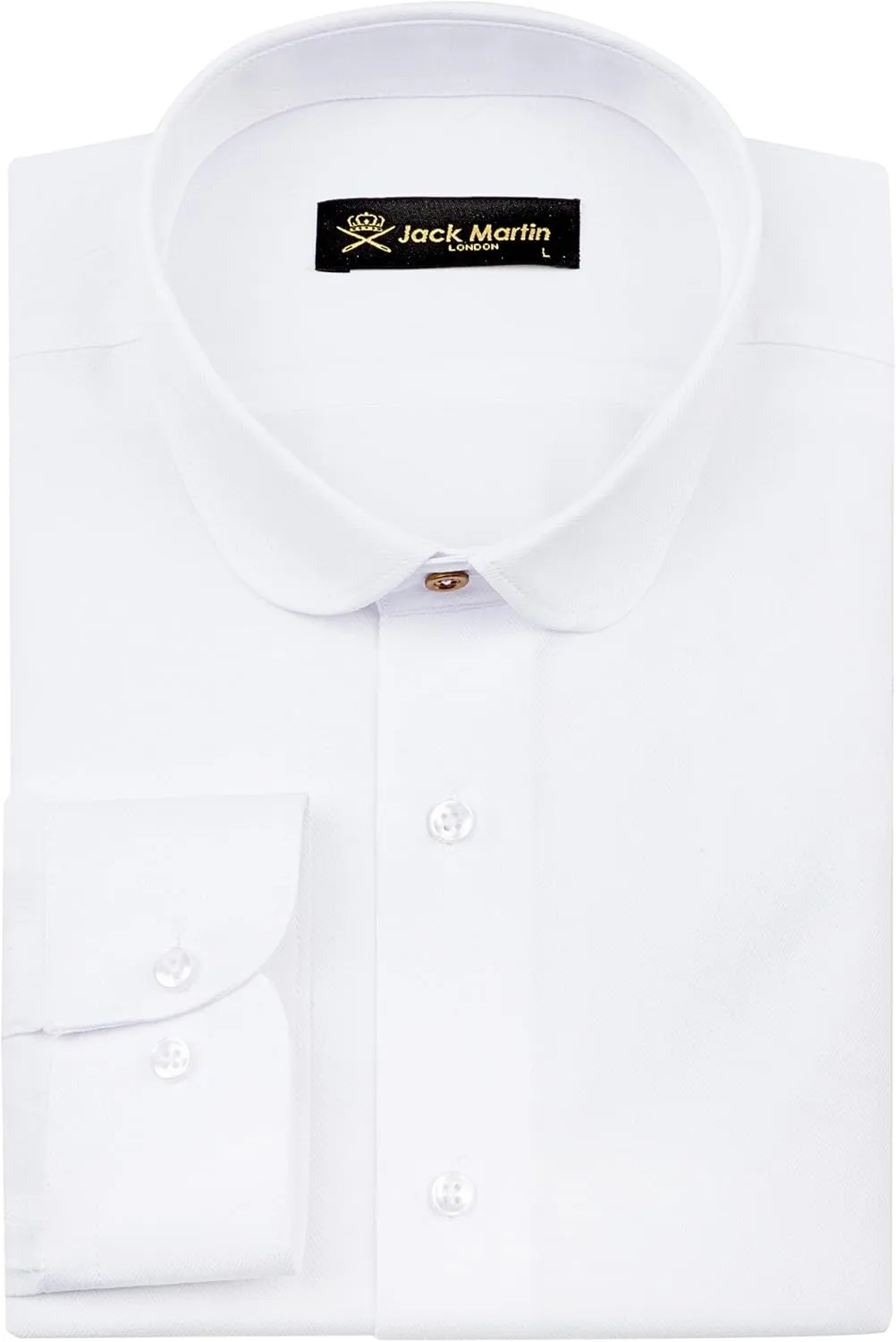 Club Collar Shirts for Men | Mens Long Sleeve Dress Casual Stylish & Formal Button Up Shirts in 1920s Style