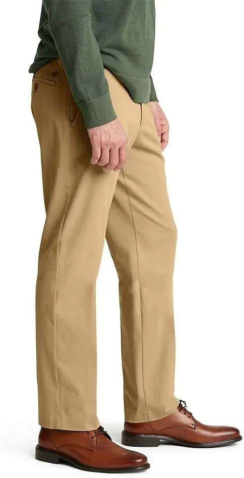 DOCKERS Mens City Trouser Straight Fit Smart 360 Tech Pants
