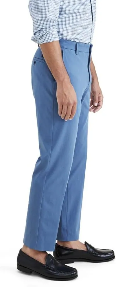 DOCKERS Mens City Trouser Straight Fit Smart 360 Tech Pants