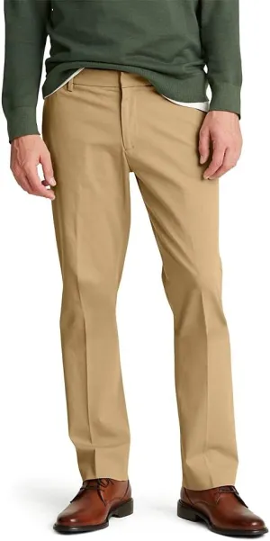 DOCKERS Mens City Trouser Straight Fit Smart 360 Tech Pants