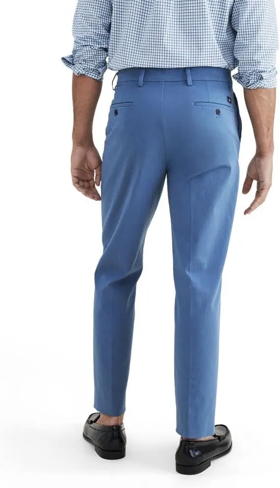DOCKERS Mens City Trouser Straight Fit Smart 360 Tech Pants