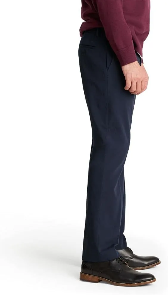 DOCKERS Mens City Trouser Straight Fit Smart 360 Tech Pants