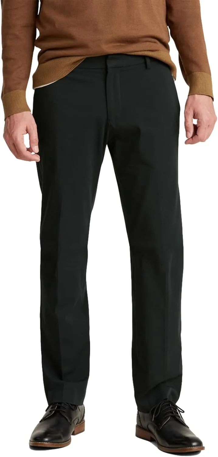 DOCKERS Mens City Trouser Straight Fit Smart 360 Tech Pants
