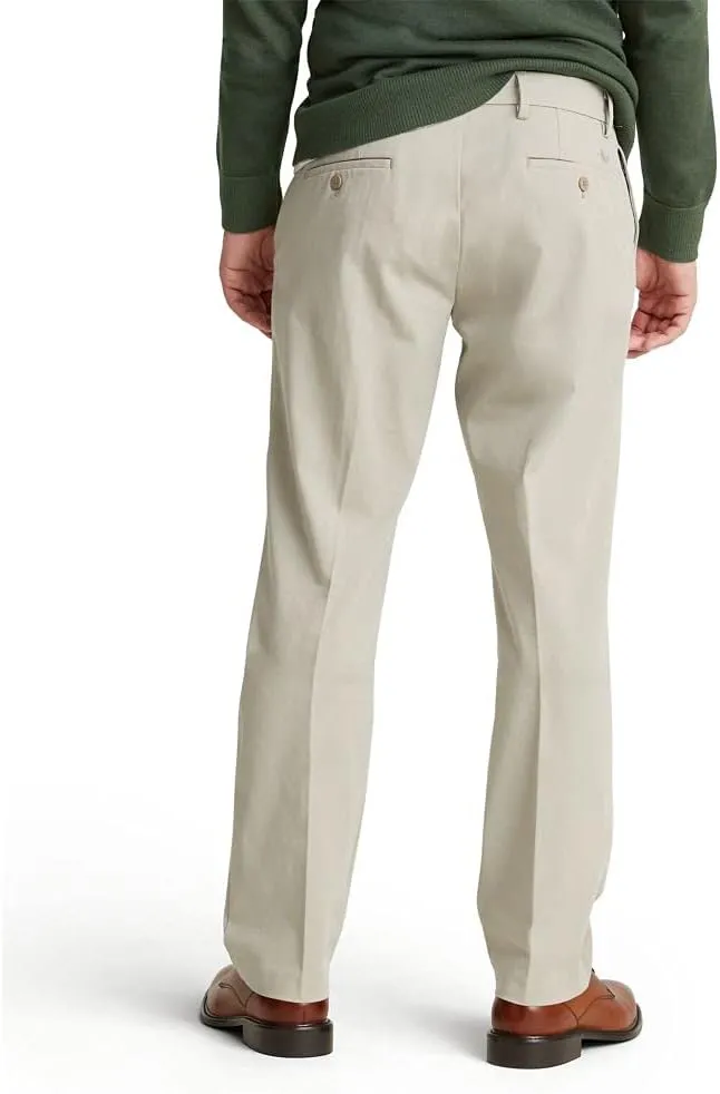 DOCKERS Mens City Trouser Straight Fit Smart 360 Tech Pants