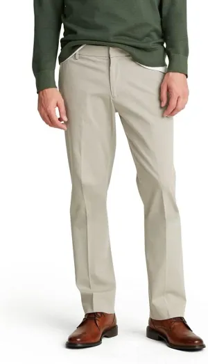 DOCKERS Mens City Trouser Straight Fit Smart 360 Tech Pants
