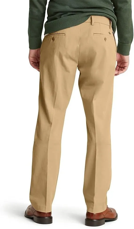 DOCKERS Mens City Trouser Straight Fit Smart 360 Tech Pants
