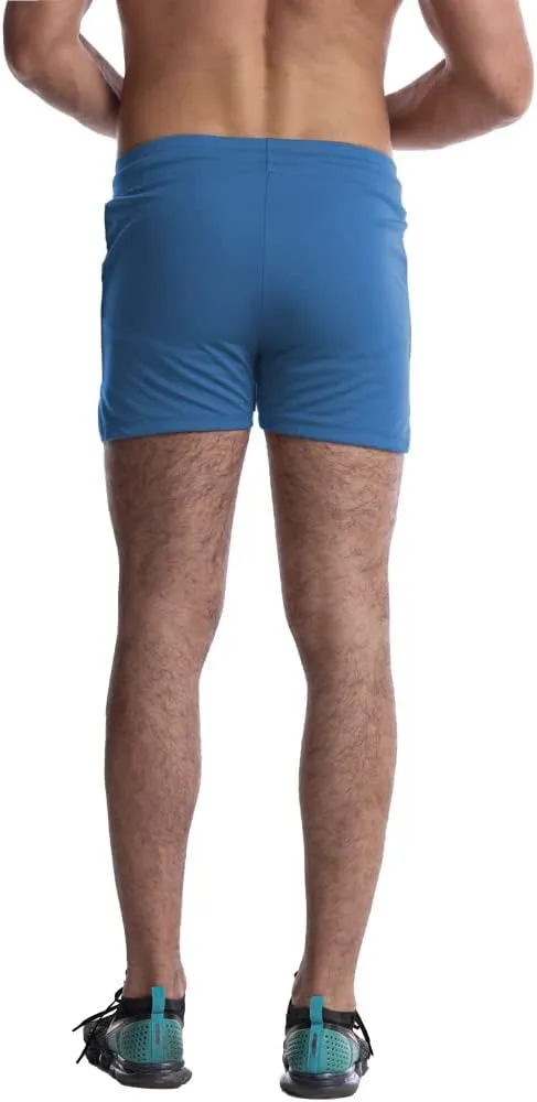 EVERWORTH Men's 3" Inseam Workout Shorts Quick Dry Gym Short Shorts Lightweight Shorts for Men with Liner and Zipper Pockets