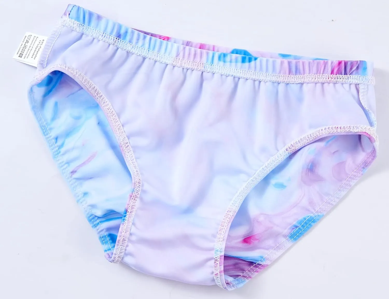 Girls Tankinis Two Pieces Swimsuits Hawaiian Beach Sport Bathing Suit Set for 2-12 Years Old Kids