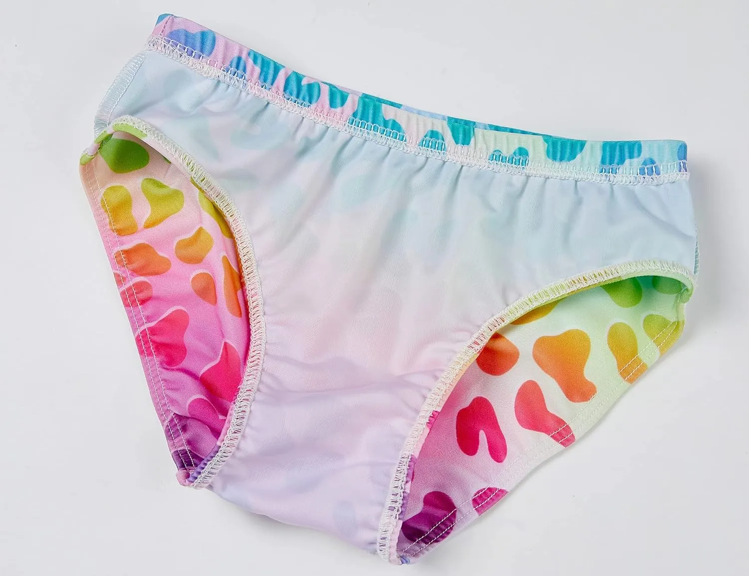 Girls Tankinis Two Pieces Swimsuits Hawaiian Beach Sport Bathing Suit Set for 2-12 Years Old Kids