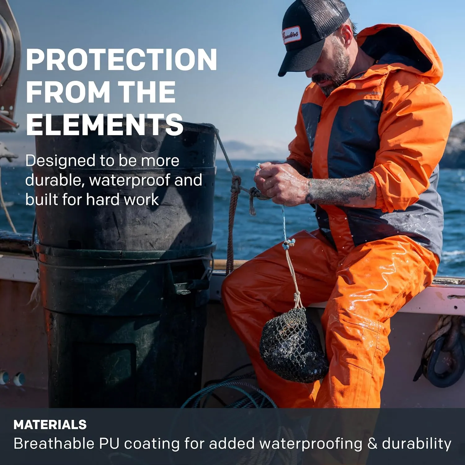 Grundéns Men’s Full Share Jacket | Waterproof, Breathable