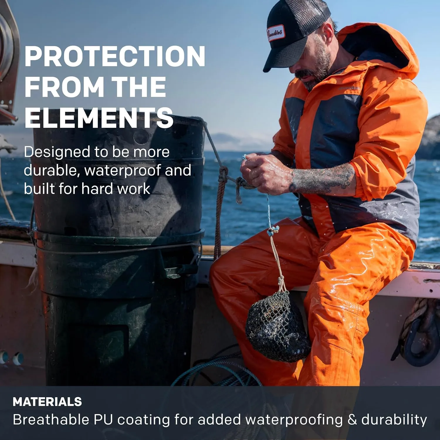 Grundéns Men’s Full Share Jacket | Waterproof, Breathable