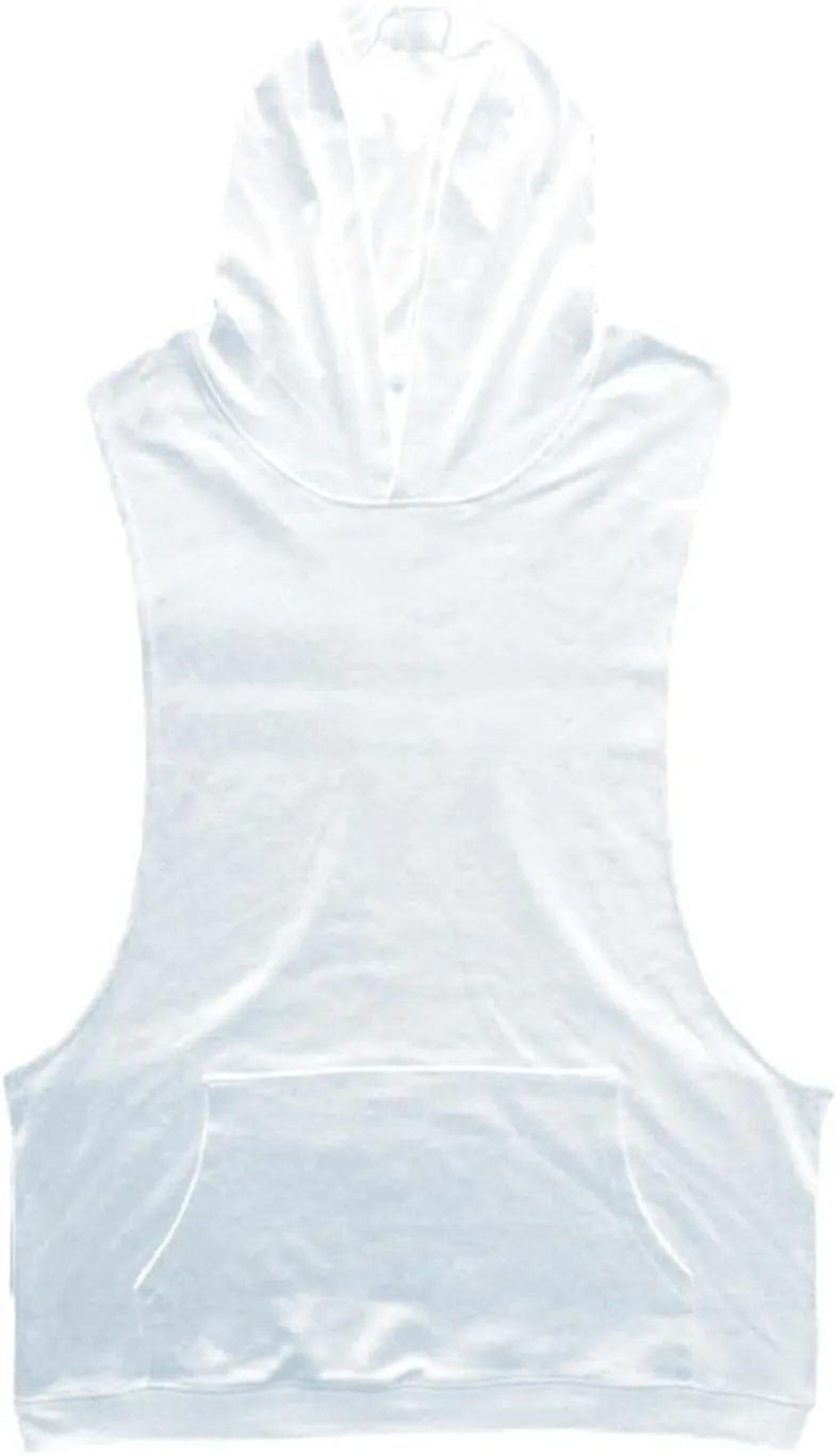 Gym Tank Tops for Men Summer Lightweight Sleeveless Fitness Athletic Hooded Tank Top