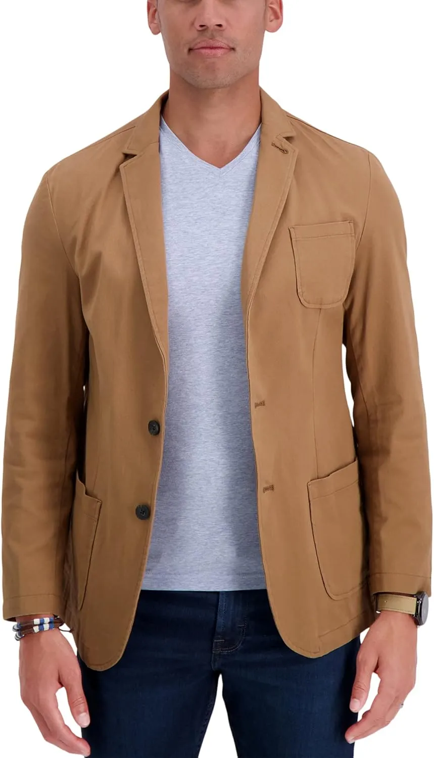 Haggar Men's Smart Wash Highland Blazer