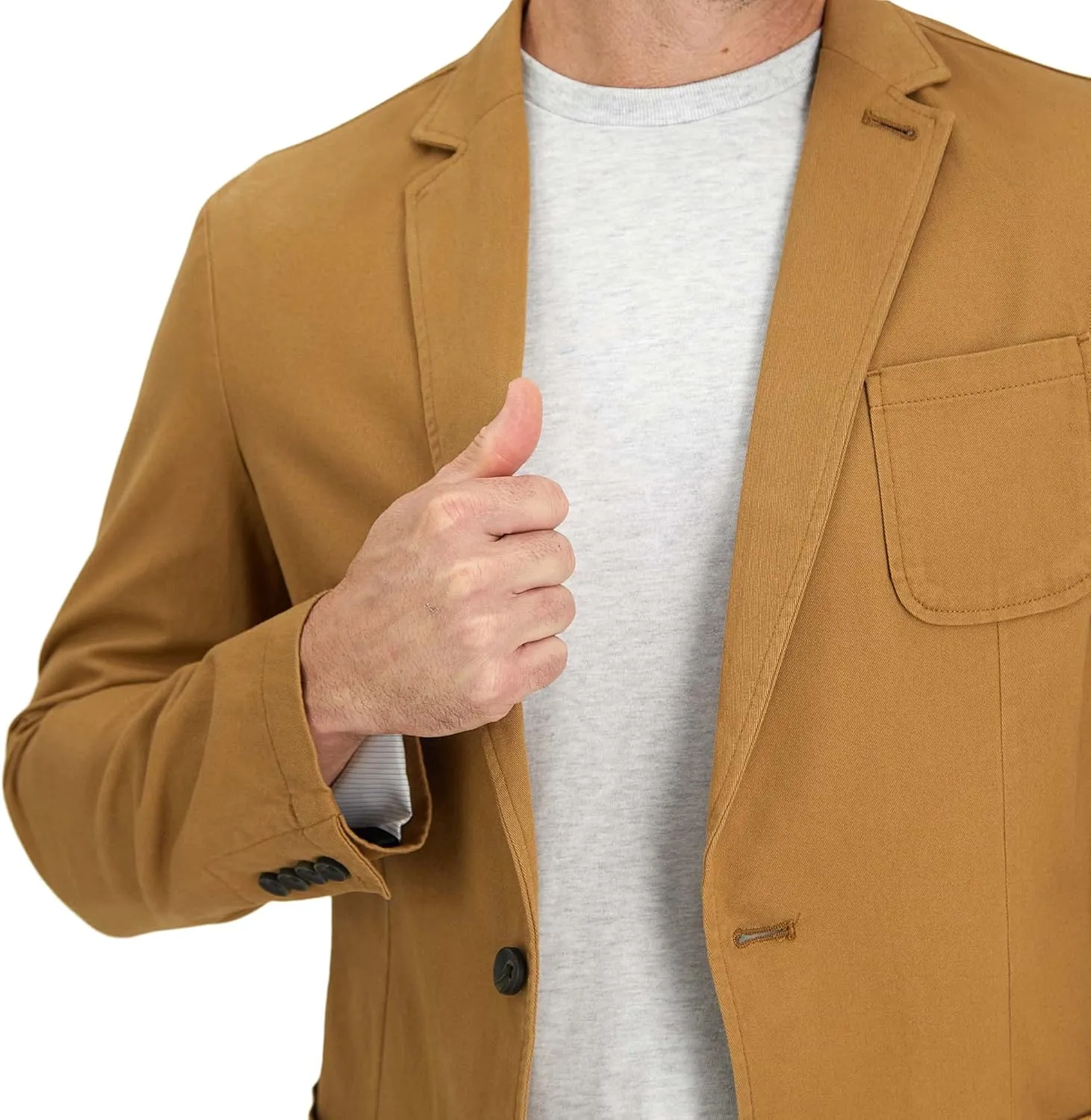 Haggar Men's Smart Wash Highland Blazer