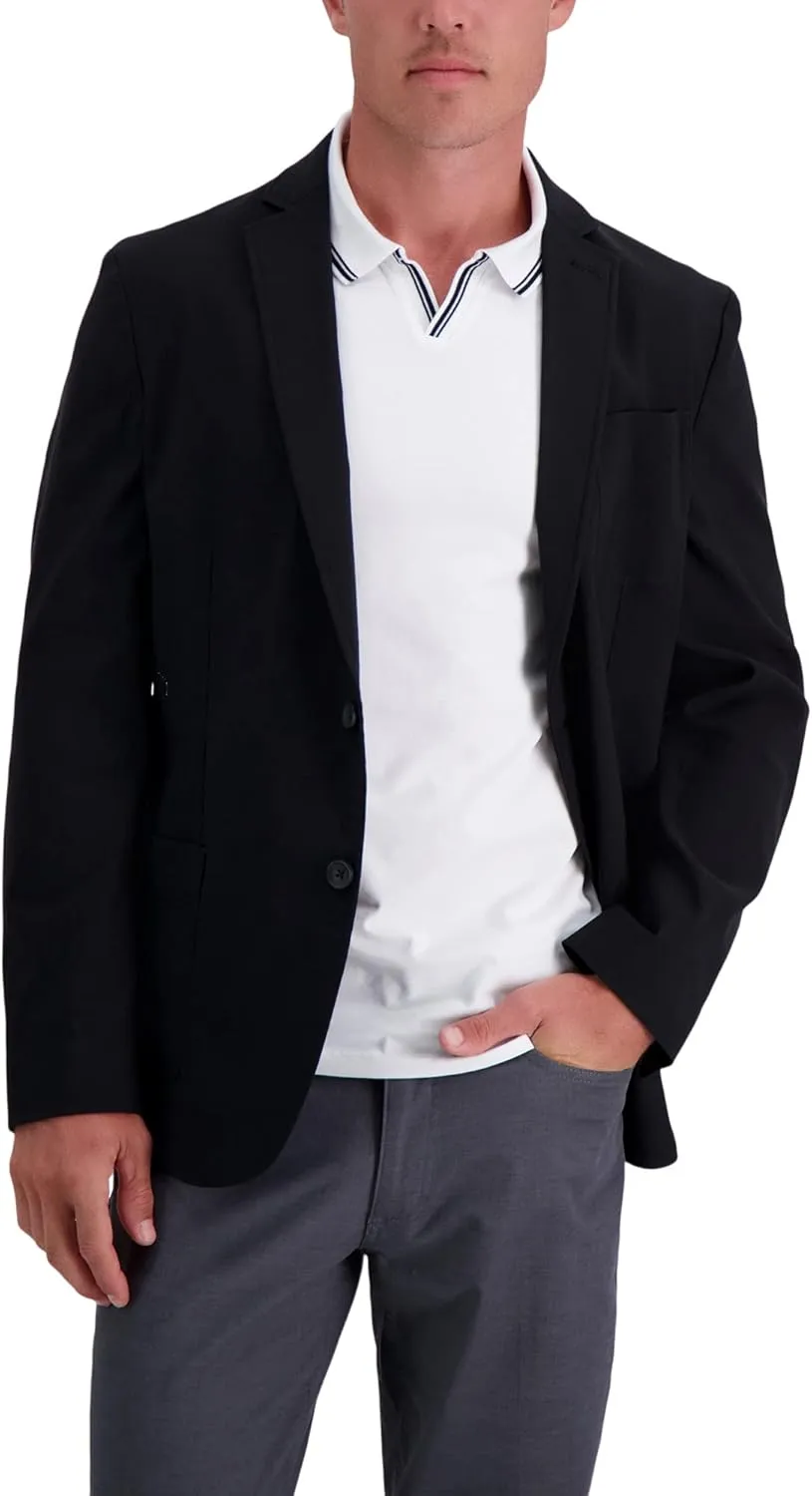 Haggar Men's Smart Wash Highland Blazer
