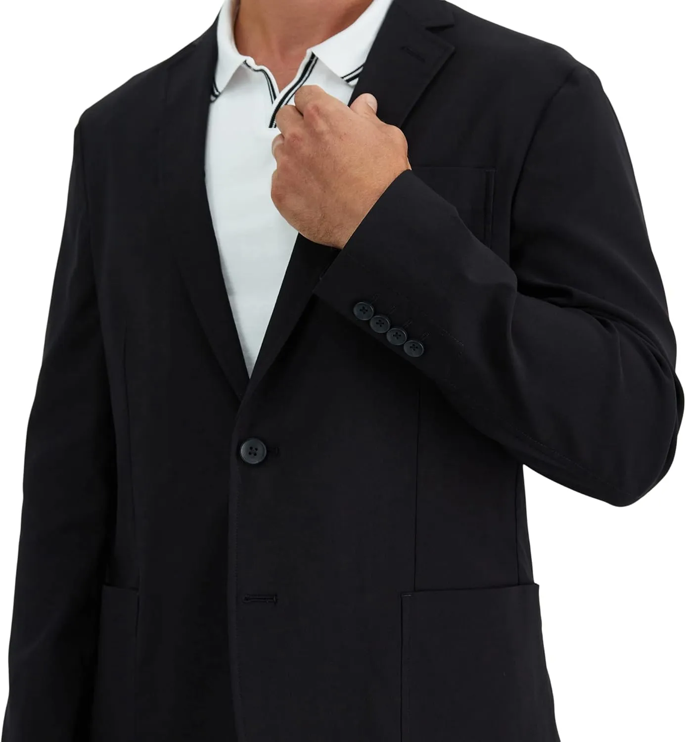 Haggar Men's Smart Wash Highland Blazer