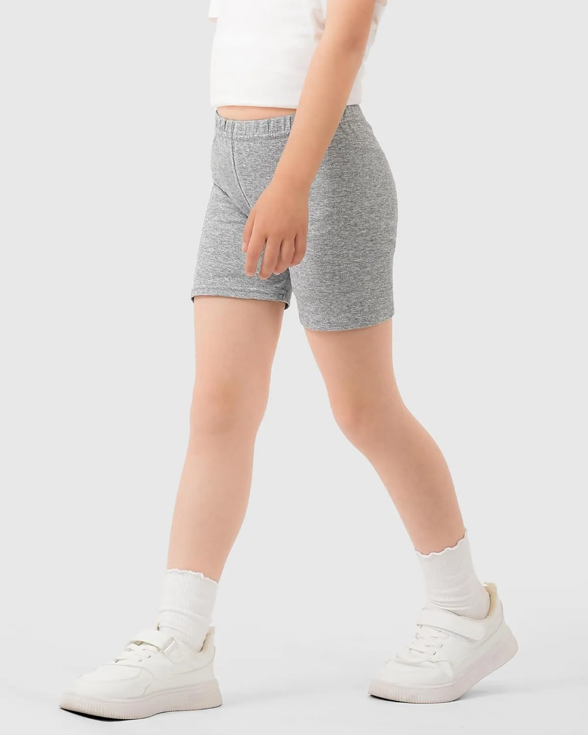 HASMES Girls Bike Shorts Cartwheel and Safety Biker Under Dress Dance Shorts