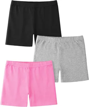 HASMES Girls Bike Shorts Cartwheel and Safety Biker Under Dress Dance Shorts