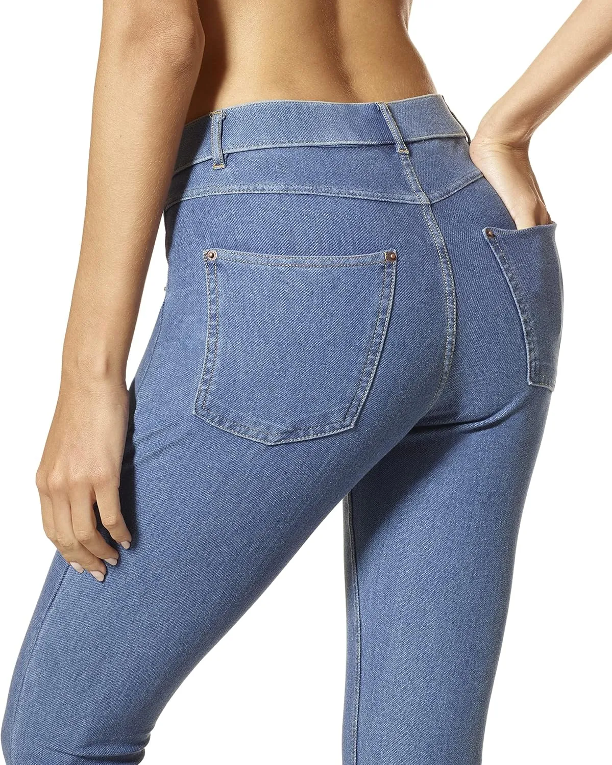 HUE Women's Essential Denim Leggings