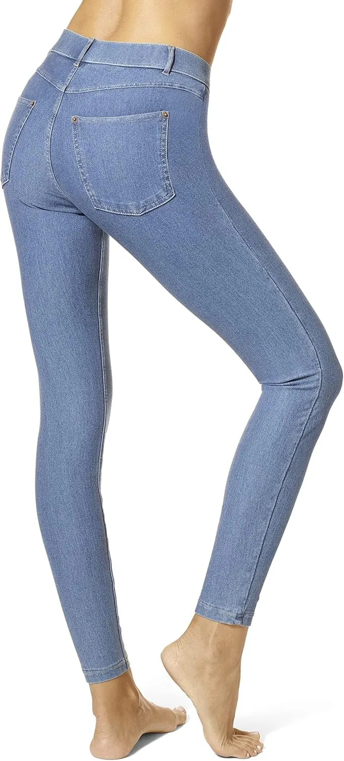 HUE Women's Essential Denim Leggings