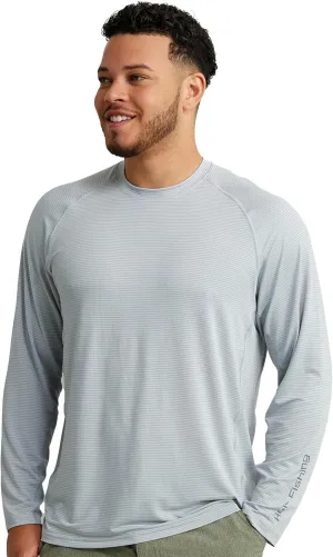 HUK Men's A1a Crew, Quick-Dry, Breathable Fishing Shirt