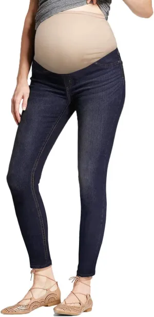 Hybrid & Company Maternity Women's Super Comfy Ultra Stretch Skinny Jeans