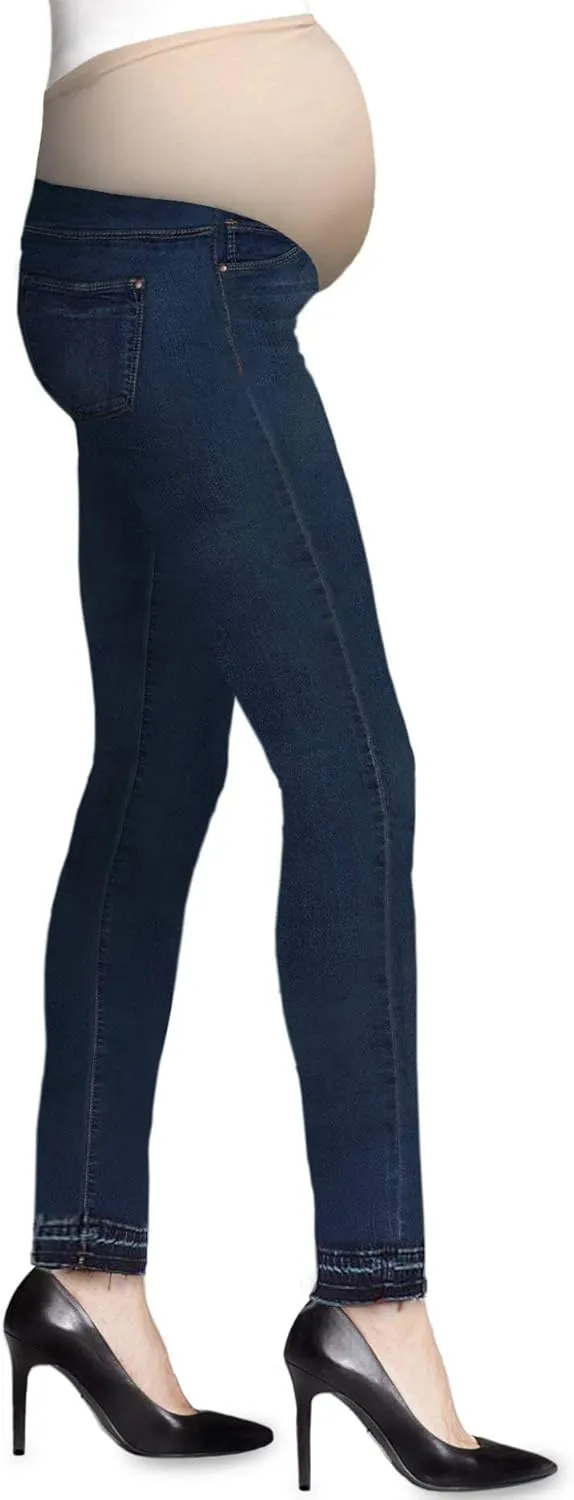 Hybrid & Company Maternity Women's Super Comfy Ultra Stretch Skinny Jeans