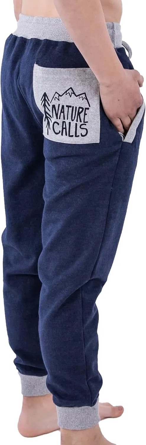 Lazy One Youth Joggers, Comfy Sweatpants for Kids