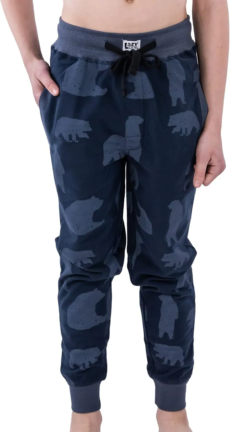 Lazy One Youth Joggers, Comfy Sweatpants for Kids