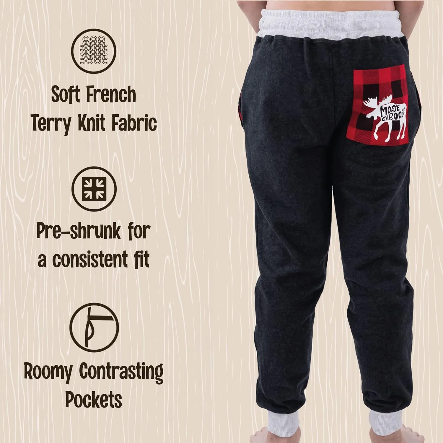 Lazy One Youth Joggers, Comfy Sweatpants for Kids