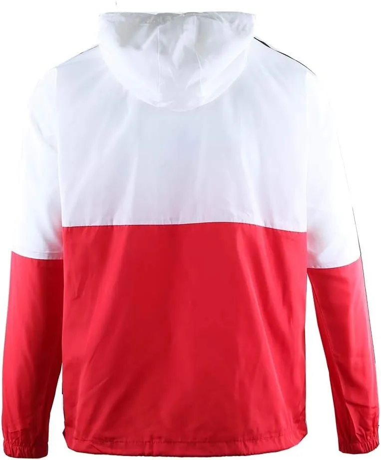 Lightweight Men's Windbreaker - Breathable Hooded Jacket for Outdoors & Commutes