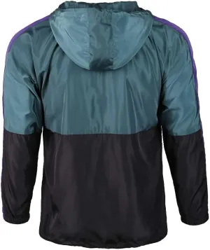 Lightweight Men's Windbreaker - Breathable Hooded Jacket for Outdoors & Commutes