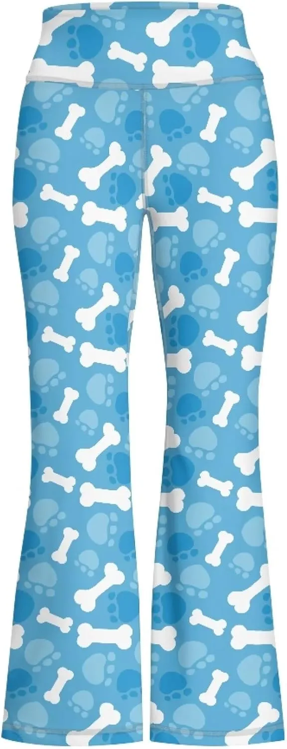 Loose Casual High Waist Leggings Girls Cute Soft Comfy Flare Yoga Pants Kids Comfy Stretchy Bell Bottom Trousers
