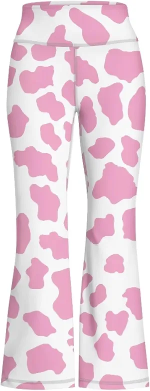 Loose Casual High Waist Leggings Girls Cute Soft Comfy Flare Yoga Pants Kids Comfy Stretchy Bell Bottom Trousers