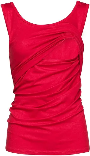 Maternity Nursing Top Solid Pregnant T-Shirts Comfy Soft Breastfeeding Blouse Comfy Vest Casual Pregnancy Pullover