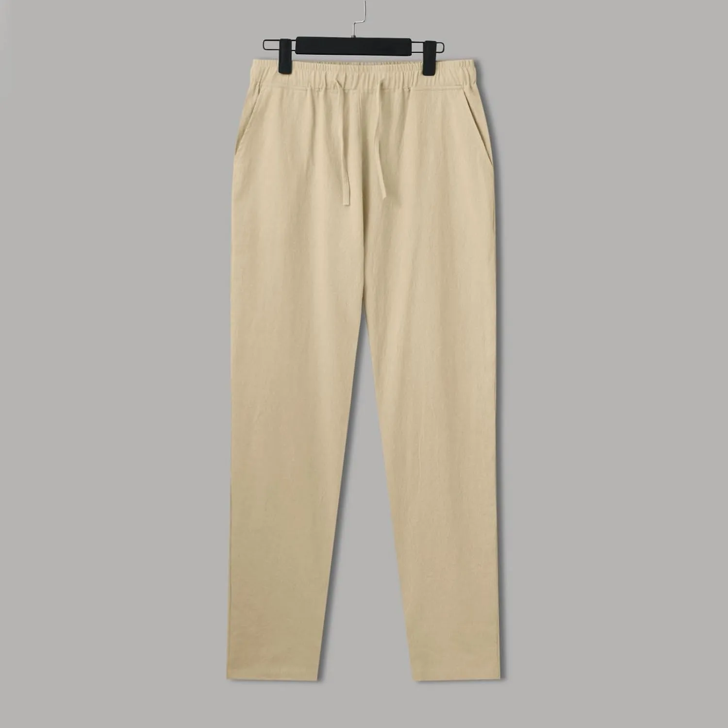 Men Cargo Combat Pants Casual Cotton Stretch Pant Cuffed Sweatpant Joggers Loose Fit Sports Gym Jogger Bottoms