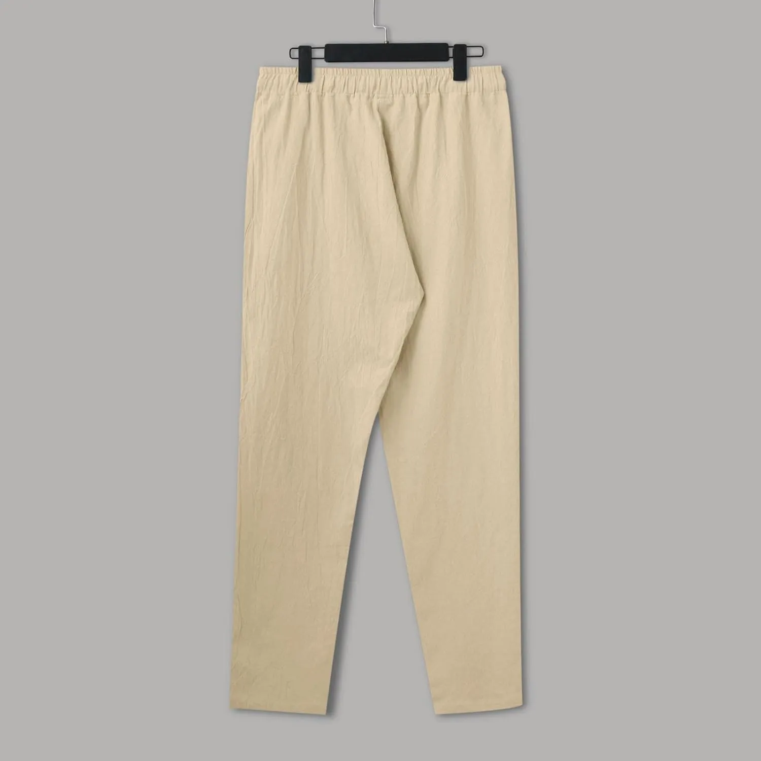 Men Cargo Combat Pants Casual Cotton Stretch Pant Cuffed Sweatpant Joggers Loose Fit Sports Gym Jogger Bottoms