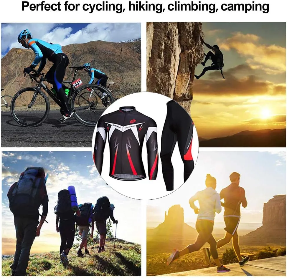 Men's Breathable Long Sleeve Cycling Jersey Fast Drying Mesh Cycling Cloting Road Mountain Biking Breathable Vest