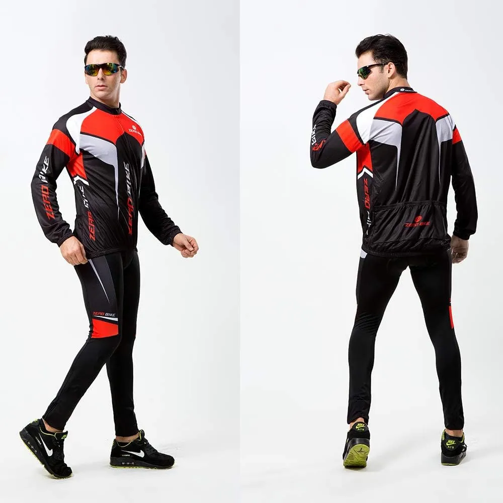 Men's Breathable Long Sleeve Cycling Jersey Fast Drying Mesh Cycling Cloting Road Mountain Biking Breathable Vest