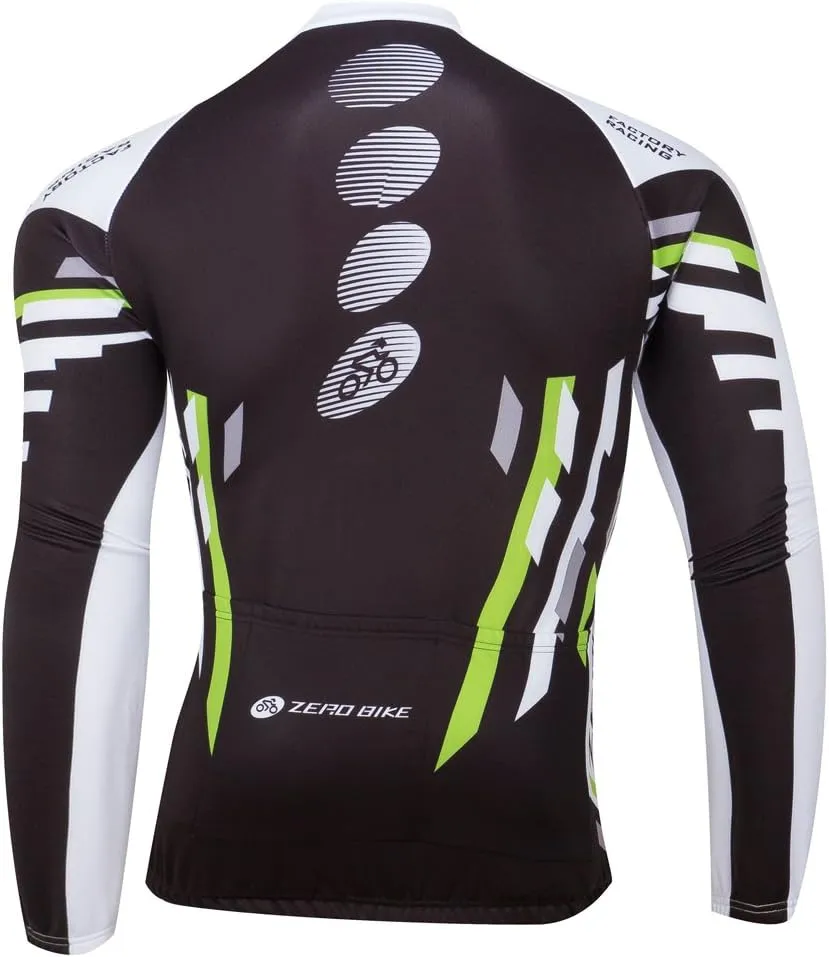 Men's Breathable Long Sleeve Cycling Jersey Fast Drying Mesh Cycling Cloting Road Mountain Biking Breathable Vest