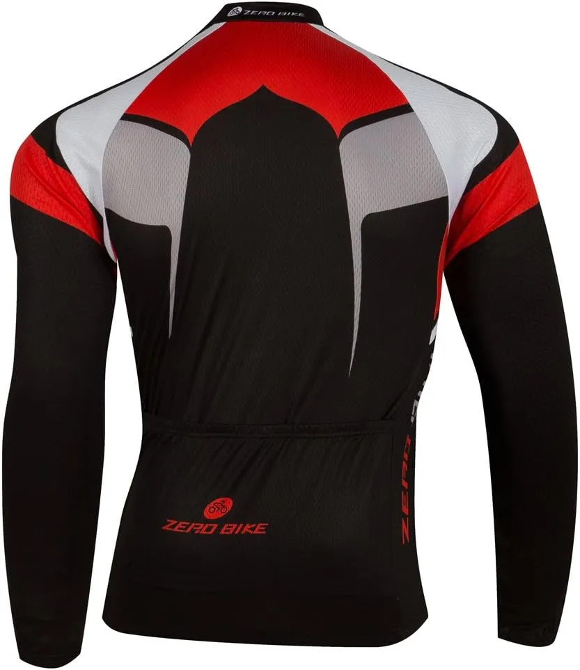 Men's Breathable Long Sleeve Cycling Jersey Fast Drying Mesh Cycling Cloting Road Mountain Biking Breathable Vest