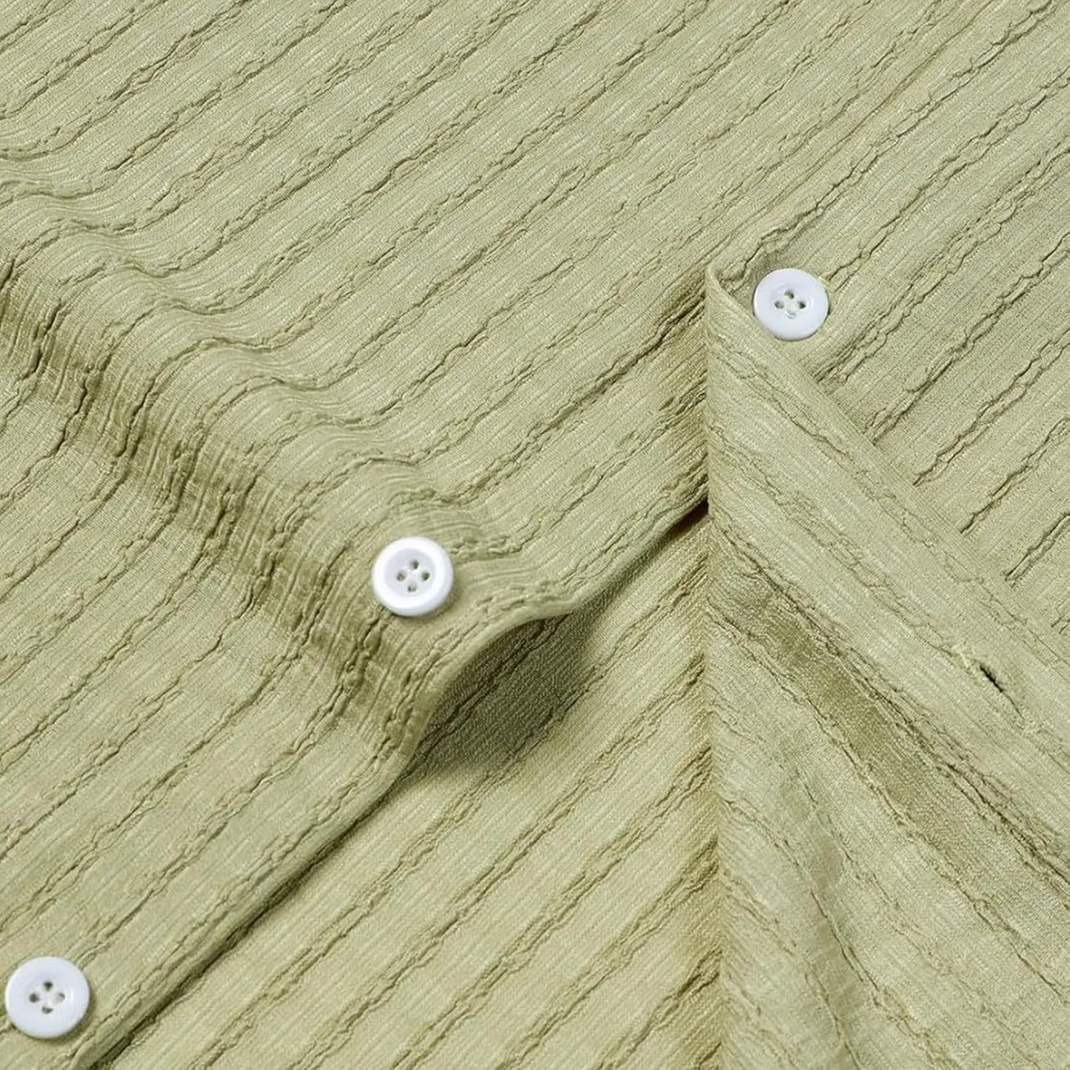 Men's Button Down Shirts Short Sleeve Casual Dress Shirts Summer Solid Beach Vacation Shirts 2025 Summer
